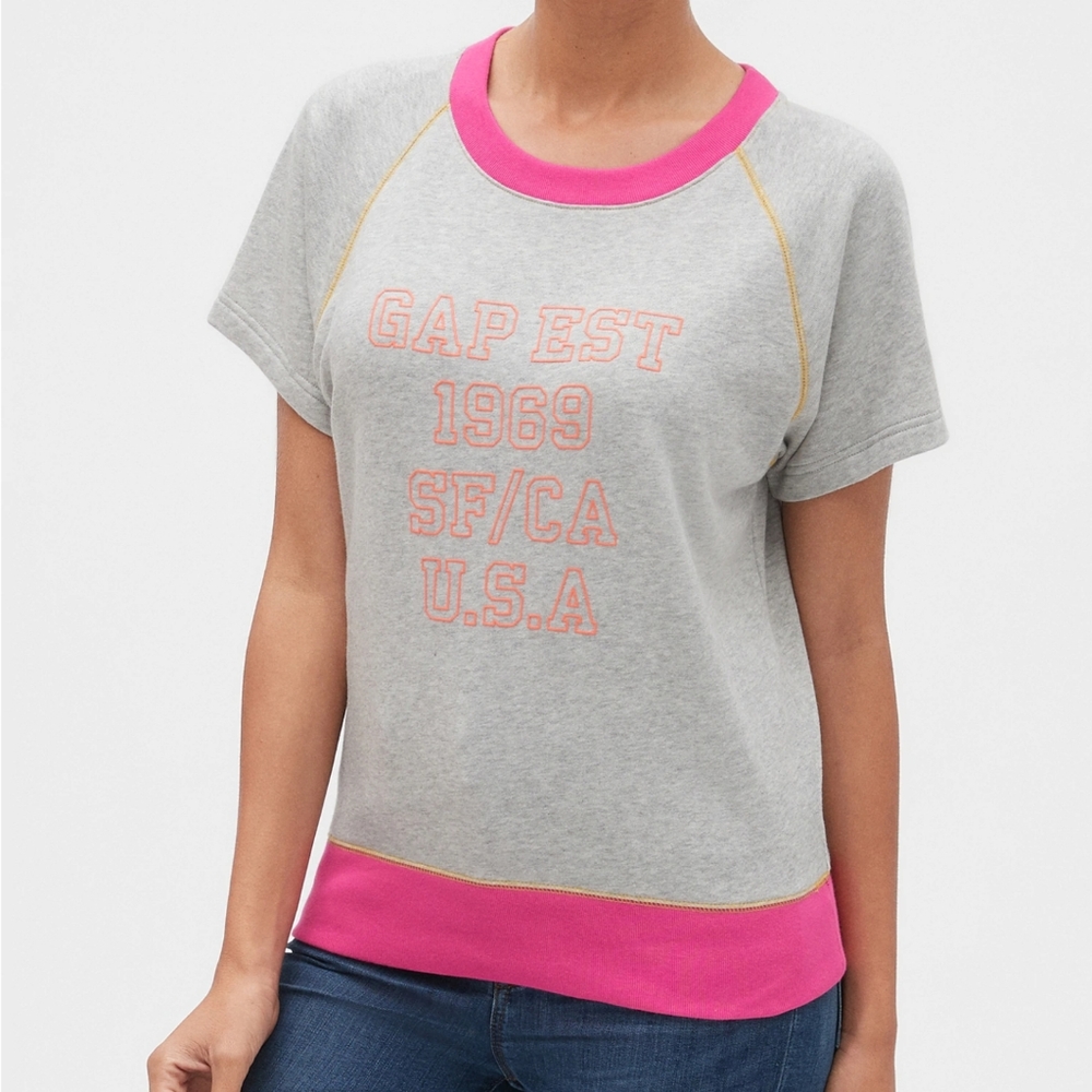 Gap Short Sleeve Sweatshirt Gap EST 1969
